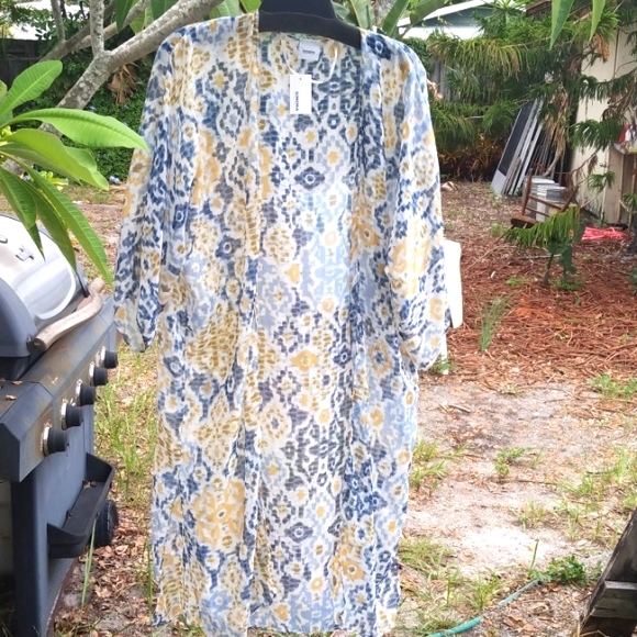 Sonoma Other - NWT Sonoma open front kimono beachwear ONE SIZE